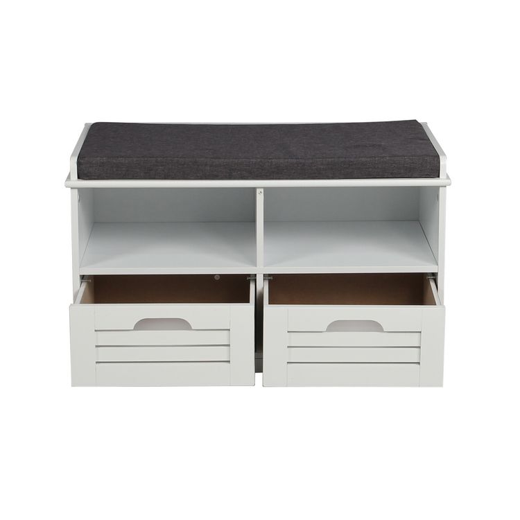 Produktbild: HTI-Living Schuhbank Kara 2 Wei&szlig; Schuhbank Kara 2 Wei&szlig;