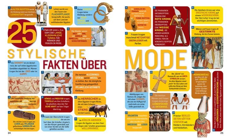 Produktbild: 1000 Fakten über das alte Ägypten