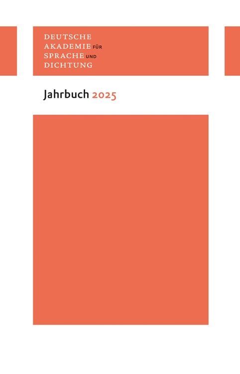 Produktbild: Jahrbuch 2025