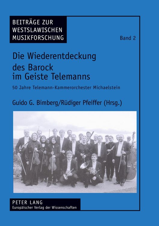 Produktbild: Die Wiederentdeckung des Barock im Geiste Telemanns