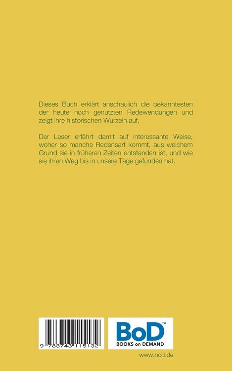 Produktbild: Die Geheimnisse hinter unseren Redewendungen