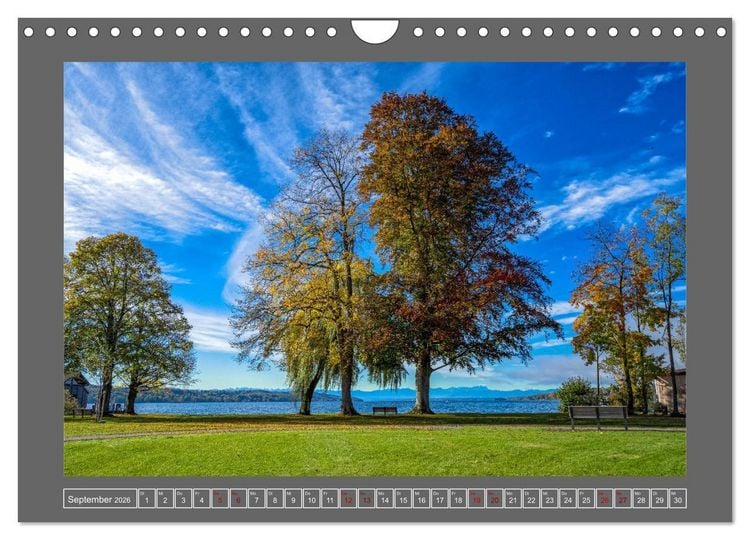 Produktbild: Impressionen vom Starnberger See II (Wandkalender 2026 DIN A4 quer), CALVENDO Monatskalender