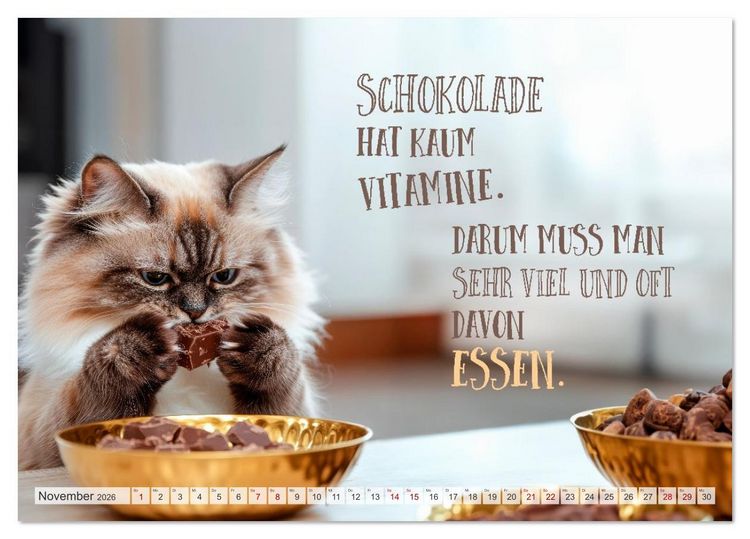 Produktbild: FLAUSCHFIGUR DELUXE Jeden Monat ein H&auml;ppchen Humor (Tischkalender 2026 DIN A5 quer), CALVENDO Monatskalender