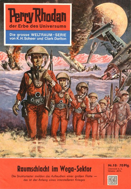 Produktbild: Perry Rhodan 10: Raumschlacht im Wega-Sektor