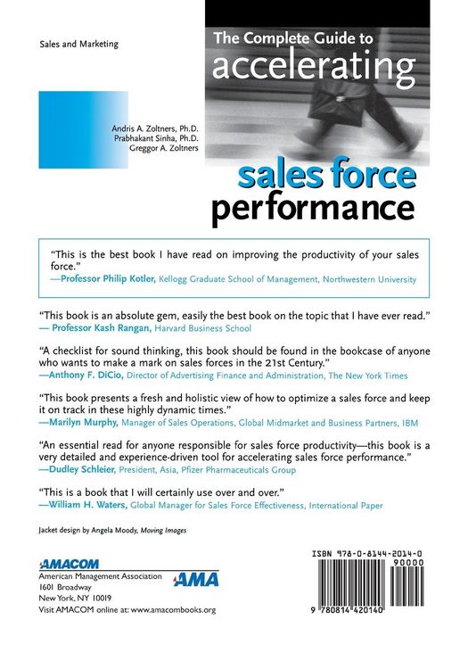 Produktbild: The Complete Guide to Accelerating Sales Force Performance