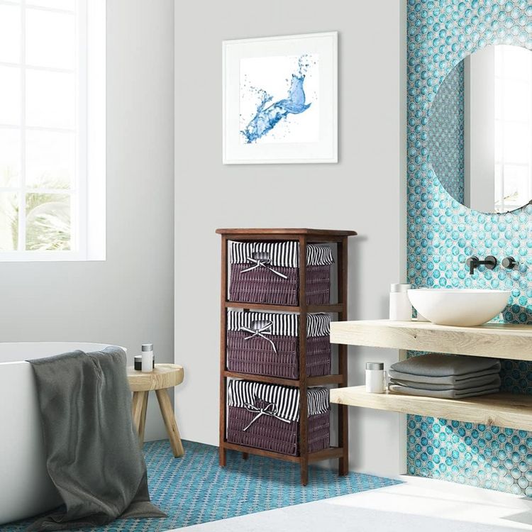 Produktbild: HTI-Living Regalkommode Mia braun Regalkommode Mia braun