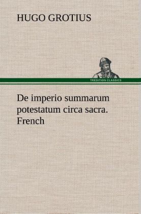 Produktbild: De imperio summarum potestatum circa sacra. French