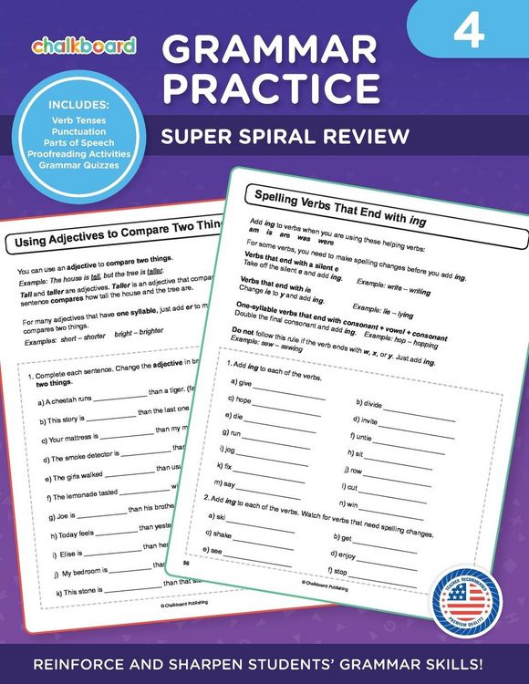 Produktbild: Grammar Practice Grade 4
