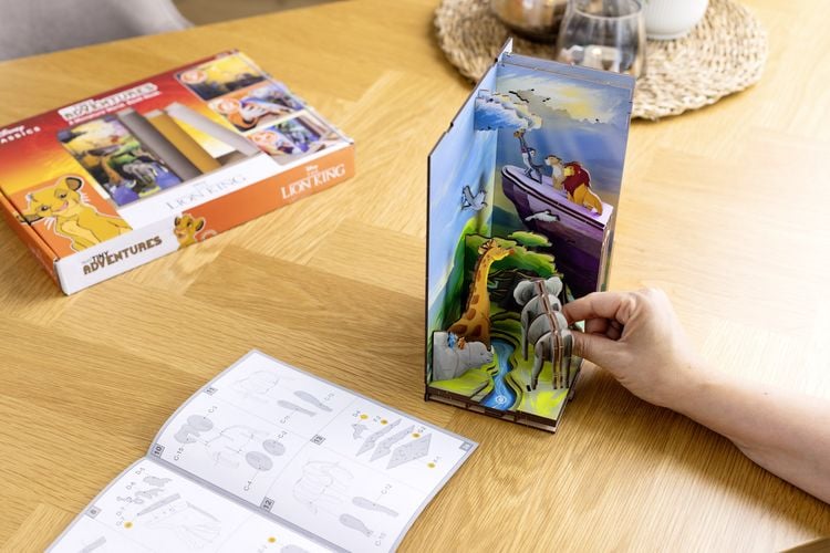 Produktbild: Book Nook DIY B&uuml;cherecke Disney K&ouml;nig der L&ouml;wen