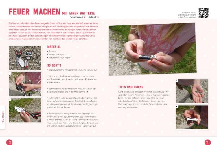 Produktbild: Outdoor-Experimente f&uuml;r Kinder