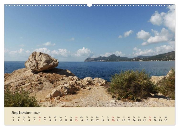 Produktbild: Cala Ratjada (Wandkalender 2026 DIN A2 quer), CALVENDO Monatskalender