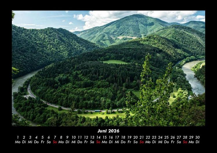 Produktbild: Bergige Welten 2026 Fotokalender DIN A3