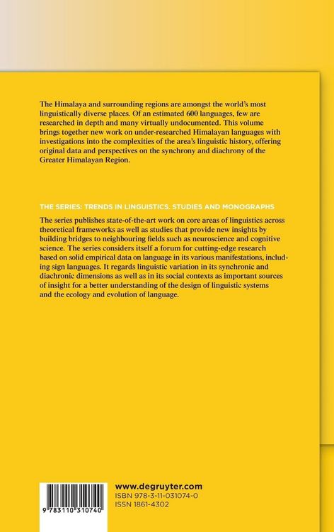 Produktbild: Trans-Himalayan Linguistics