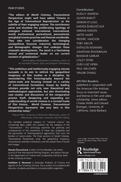 Produktbild: World Cinemas, Transnational Perspectives