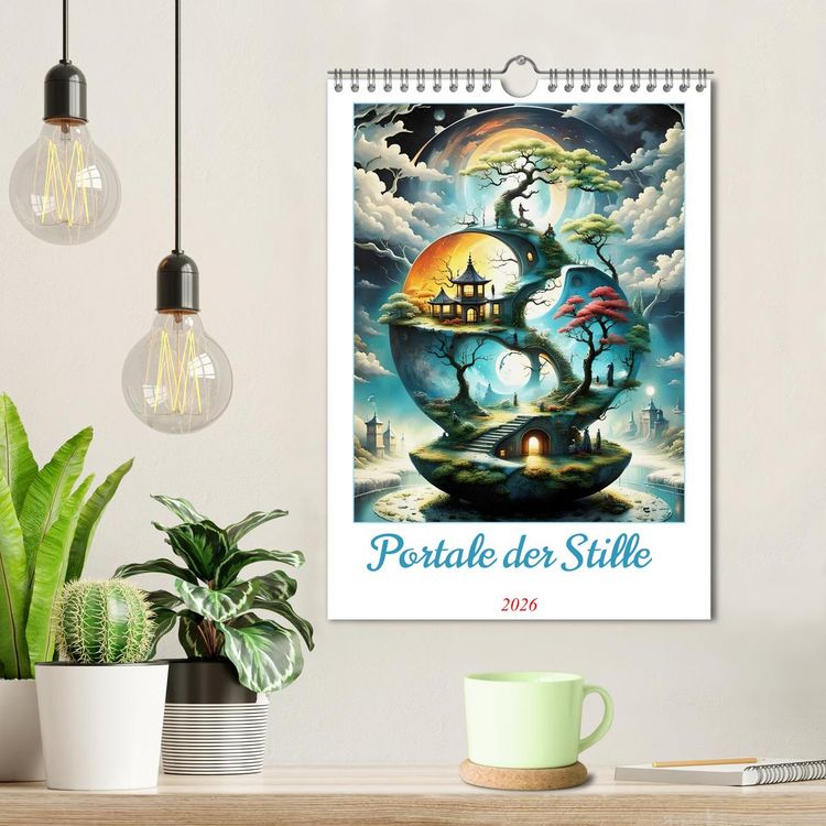 Produktbild: Portale der Stille (Wandkalender 2026 DIN A4 hoch), CALVENDO Monatskalender