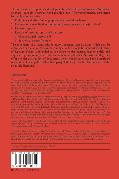 Produktbild: Non-Identifier-Based High-Gain Adaptive Control