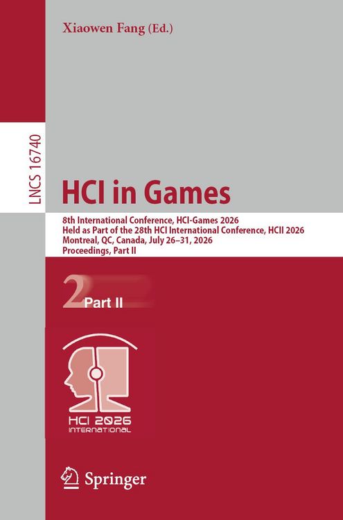 Produktbild: HCI in Games