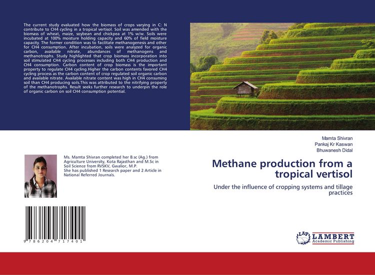 Produktbild: Methane production from a tropical vertisol