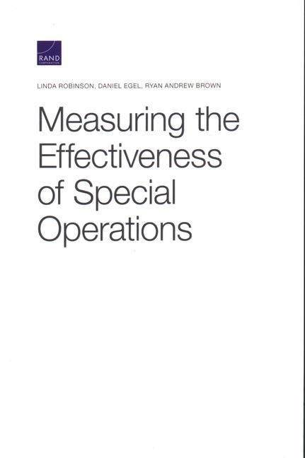 Produktbild: Measuring the Effectiveness of Special Operations
