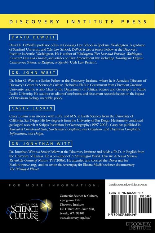 Produktbild: Traipsing Into Evolution: Intelligent Design and the Kitzmiller V. Dover Decision