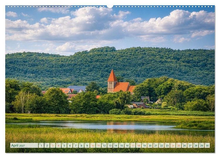 Produktbild: Inseltr&auml;ume R&uuml;gen &ndash; 12 Monate pure Ostsee-Magie (Wandkalender 2027 DIN A2 quer), CALVENDO Monatskalender