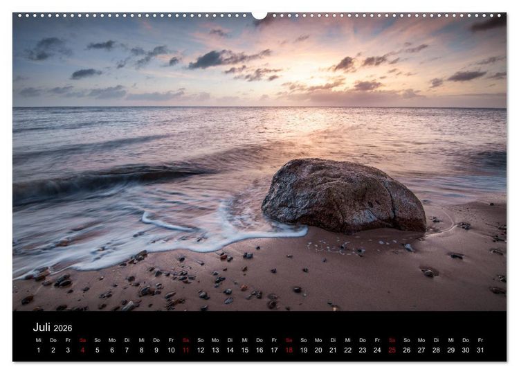 Produktbild: Ostholsteins Ostseek&uuml;ste (hochwertiger Premium Wandkalender 2026 DIN A2 quer), Kunstdruck in Hochglanz