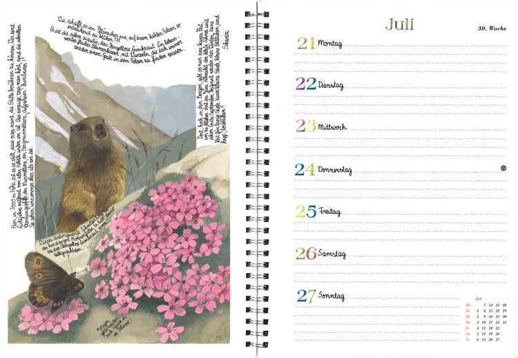 Produktbild: Naturkalender 2025