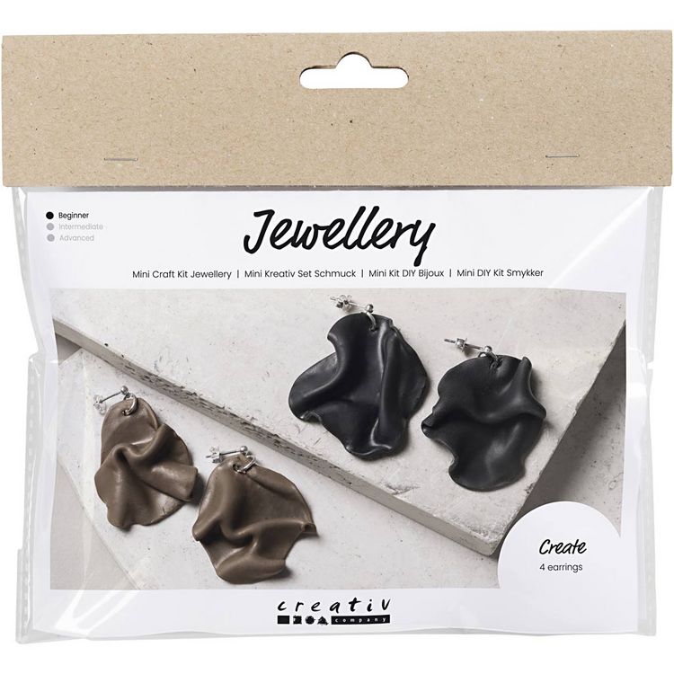 Produktbild: Creativ Company Mini Kreativ Set Schmuck, gefaltete Ohrring