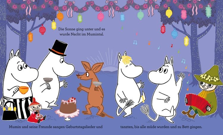 Produktbild: Mumin und der Geburtstagsknopf - Ein Pappbilderbuch f&uuml;r die kleinsten Mumin-Fans