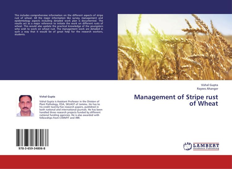 Produktbild: Management of Stripe rust of Wheat