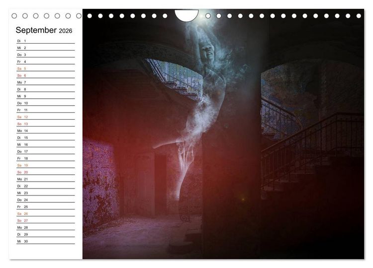 Produktbild: Geheimnisvolle Ballettwelt (Wandkalender 2026 DIN A4 quer), CALVENDO Monatskalender