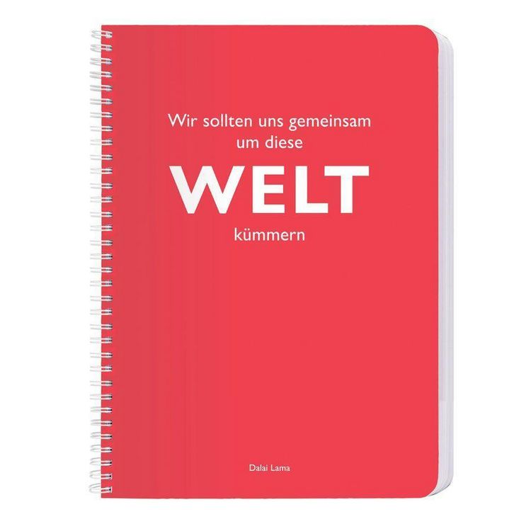 Produktbild: Ringbuch A4 Dalai Lama Welt