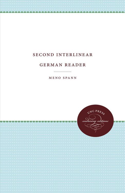 Produktbild: Second Interlinear German Reader