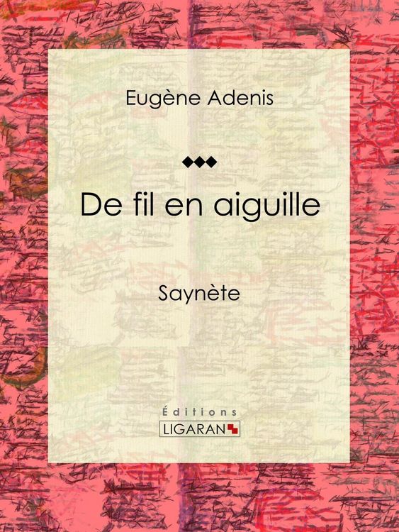Produktbild: De fil en aiguille