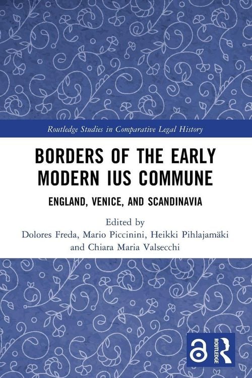 Produktbild: Borders of the Early Modern Ius Commune