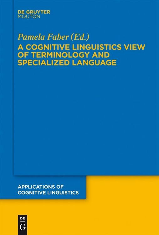 Produktbild: A Cognitive Linguistics View of Terminology and Specialized Language