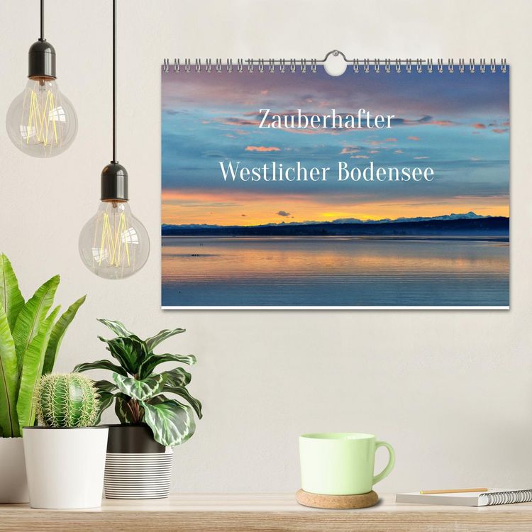Produktbild: Zauberhafter Westlicher Bodensee (Wandkalender 2026 DIN A4 quer), CALVENDO Monatskalender