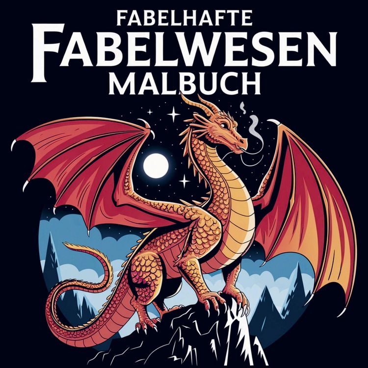Produktbild: Fabelhafte Fabelwesen Malbuch