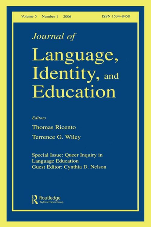 Produktbild: Queer Inquiry In Language Education Jlie V5#1