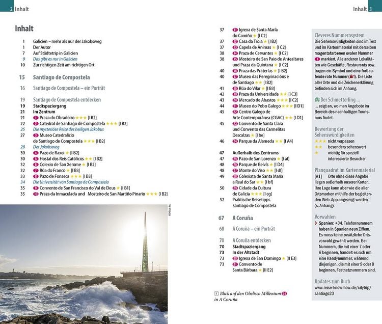 Produktbild: Reise Know-How CityTrip Santiago de Compostela und A Coru&ntilde;a