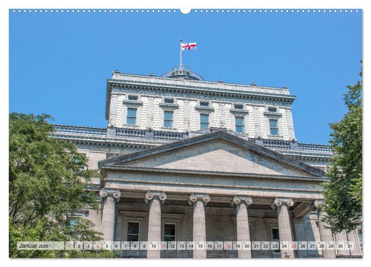 Produktbild: Kanada Quebec - Historisches Montreal (hochwertiger Premium Wandkalender 2026 DIN A2 quer), Kunstdruck in Hochglanz