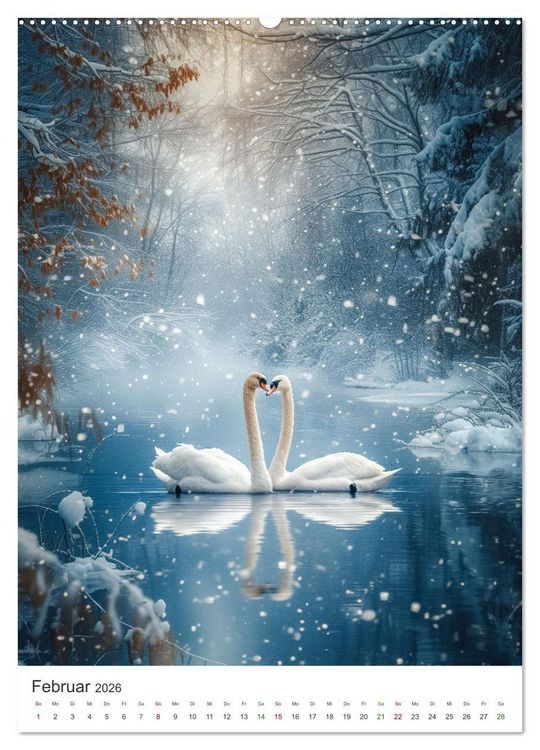 Produktbild: Verwunschener Zauberwald (hochwertiger Premium Wandkalender 2026 DIN A2 hoch), Kunstdruck in Hochglanz
