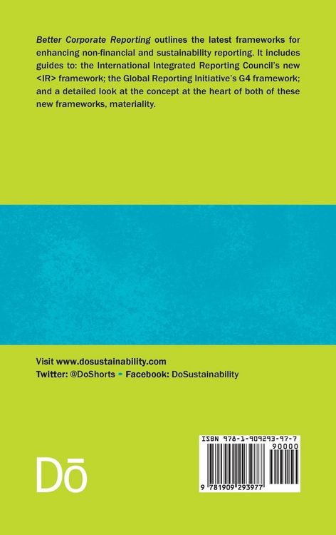 Produktbild: Better Corporate Reporting