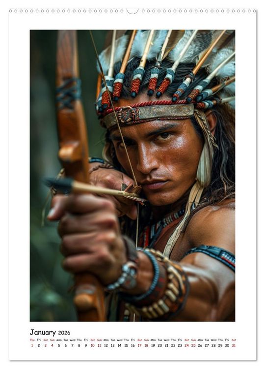 Produktbild: The Timeless Art of Archery (Wall Calendar 2026 DIN A2 portrait), CALVENDO 12 Month Wall Calendar