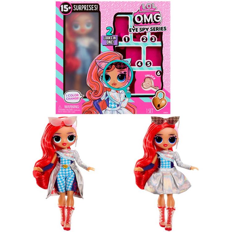 L.O.L. Surprise! Princess Tots Puppen - Mit 2 Farb-Gels Für DIY Prinzessinnen-Kleider, 8 Sammelpuppen