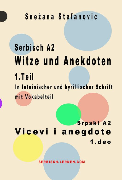 Produktbild: Serbisch A2 Witze und Anekdoten 1.Teil / Srpski A2 Vicevi i anegdote 1.deo