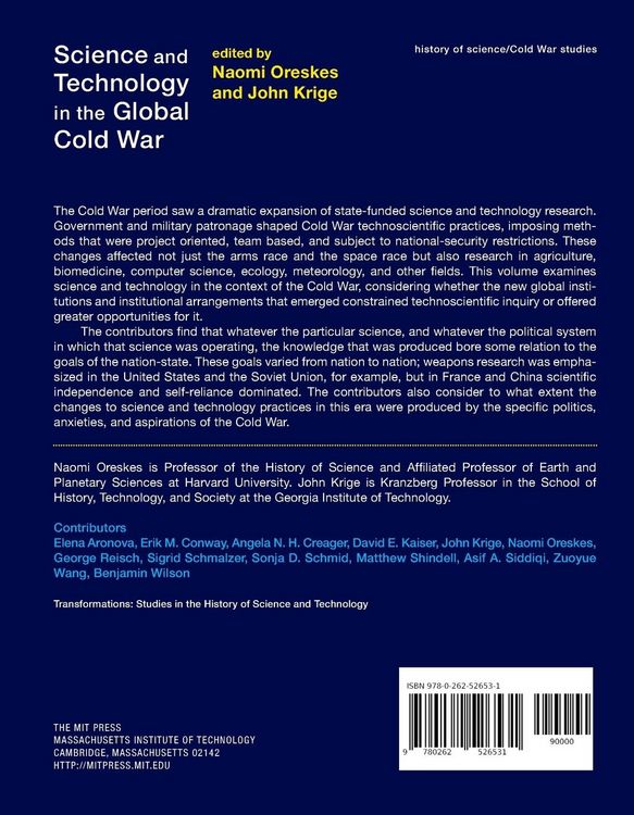 Produktbild: Science and Technology in the Global Cold War