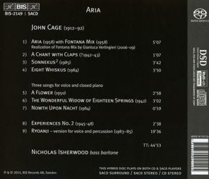 Produktbild: Aria-Vokalmusik von John Cage
