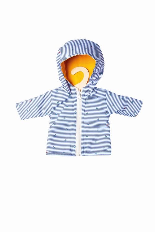 Produktbild: Puppen-Wendeanorak Maritim, Gr&ouml;&szlig;e 35 - 45 cm