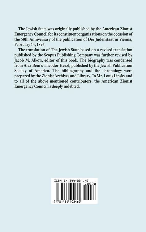 Produktbild: The Jewish State